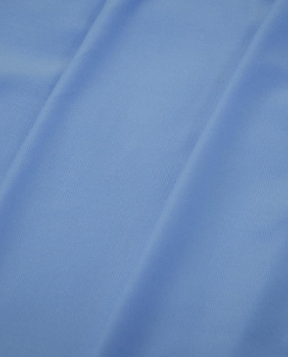 Ткань Трикотаж Полиэстер 2387 цвет голубой картинка 1