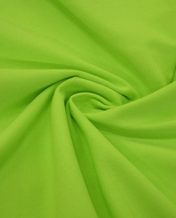 Ткань Трикотаж Полиэстер 2394 цвет зеленый картинка