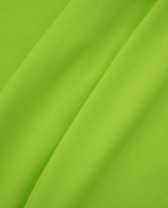 Ткань Трикотаж Полиэстер 2394 цвет зеленый картинка 1