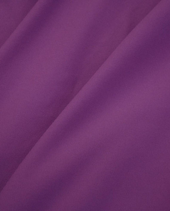 Ткань Трикотаж Полиэстер 2396 цвет фиолетовый картинка 2