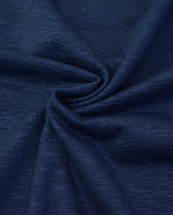 Ткань Трикотаж Вискоза Джерси 2403 цвет синий картинка