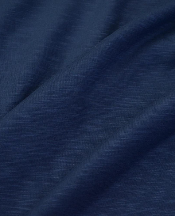 Ткань Трикотаж Вискоза Джерси 2403 цвет синий картинка 1