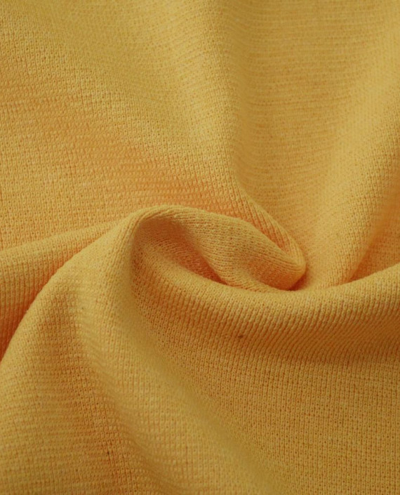 Ткань Трикотаж Хлопок Рибана 2409 цвет оранжевый картинка