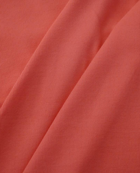 Ткань Трикотаж Хлопок Рибана 2412 цвет розовый картинка 2