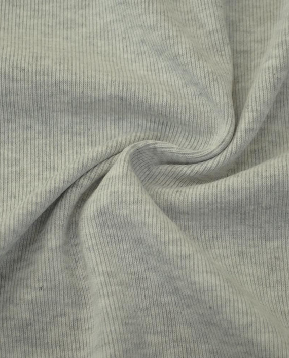 Ткань Трикотаж Хлопок Рибана 2417 цвет серый картинка