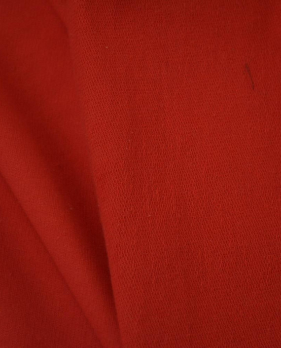 Последний отрез-1.2м Ткань Трикотаж Футер Петля 12425 цвет красный картинка 2
