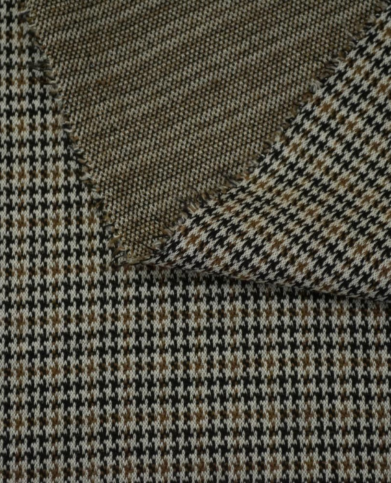 Ткань Трикотаж Джерси Принтованный 2431 цвет разноцветный гусиная лапка картинка 2