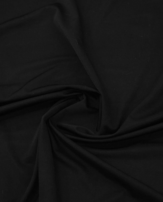 Трикотаж Масло Полиэстер 2434 цвет черный картинка
