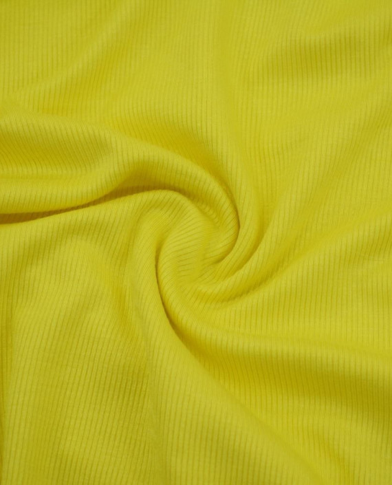 Трикотаж Рибана Вискоза 2438 цвет желтый картинка