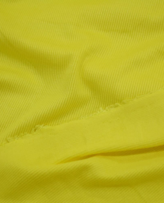 Трикотаж Рибана Вискоза 2438 цвет желтый картинка 2