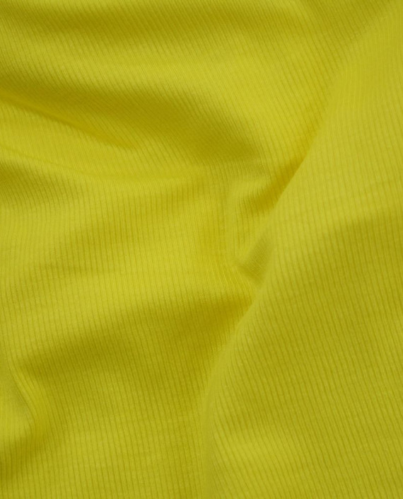 Трикотаж Рибана Вискоза 2438 цвет желтый картинка 1
