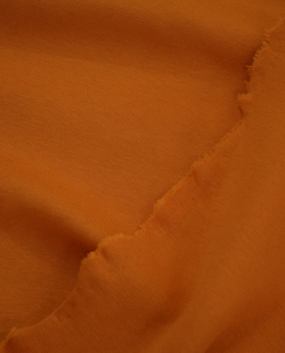 Трикотаж Джерси Хлопок 2444 цвет оранжевый картинка 1
