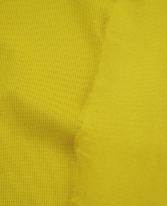 Трикотаж Рибана Вискоза 2461 цвет желтый полоска картинка 2