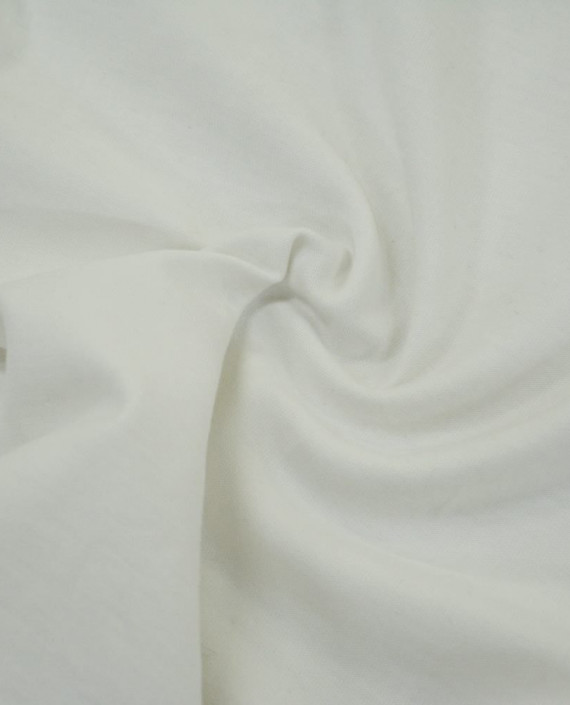 Трикотаж Плотный Хлопок 2462 цвет белый картинка 2