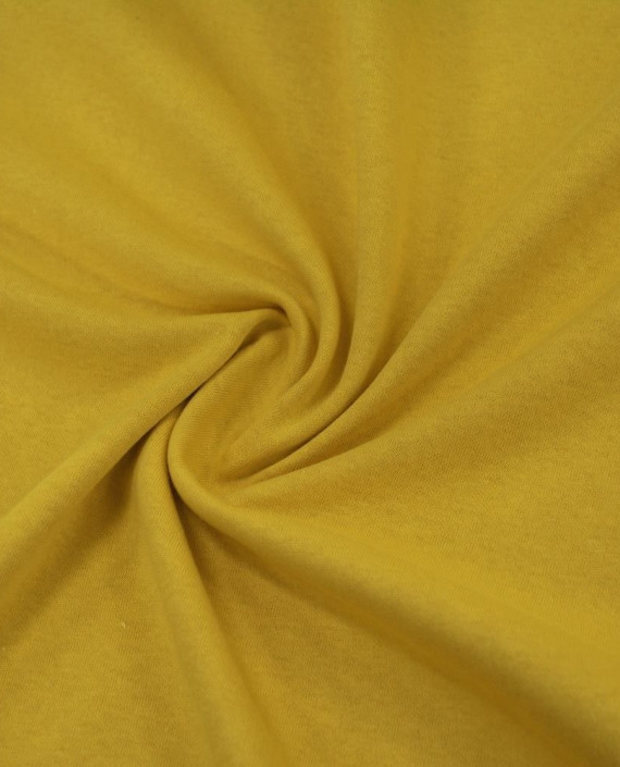 Трикотаж Плотный Хлопок 2474 цвет желтый картинка