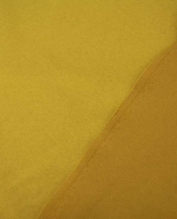 Трикотаж Плотный Хлопок 2474 цвет желтый картинка 2