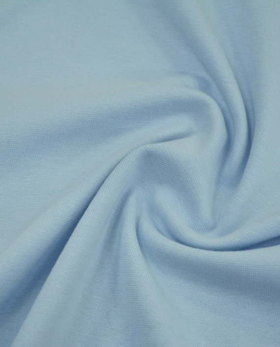 Трикотаж Плотный Вискоза 2480 цвет голубой картинка 2