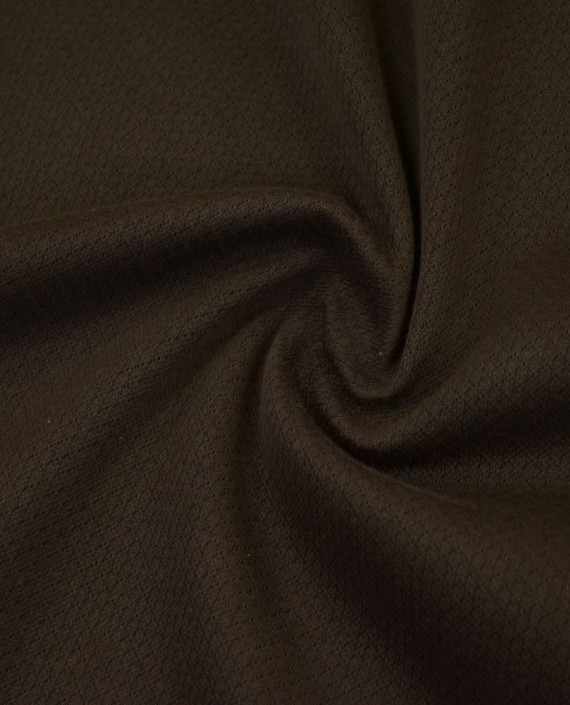 Трикотаж Плотный Хлопок 2483 цвет коричневый картинка