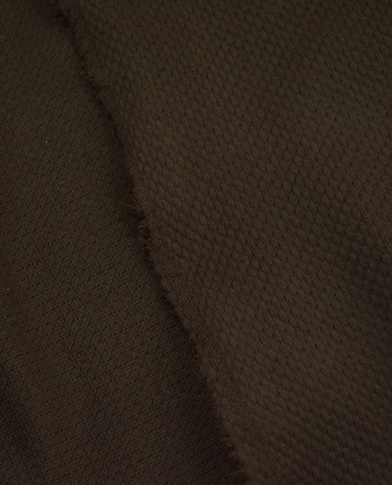Трикотаж Плотный Хлопок 2483 цвет коричневый картинка 1