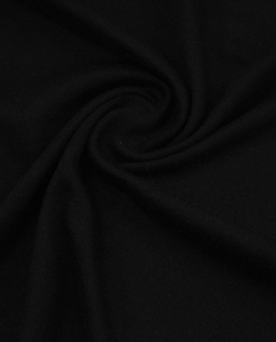 Трикотаж Полиэстер 2486 цвет черный картинка