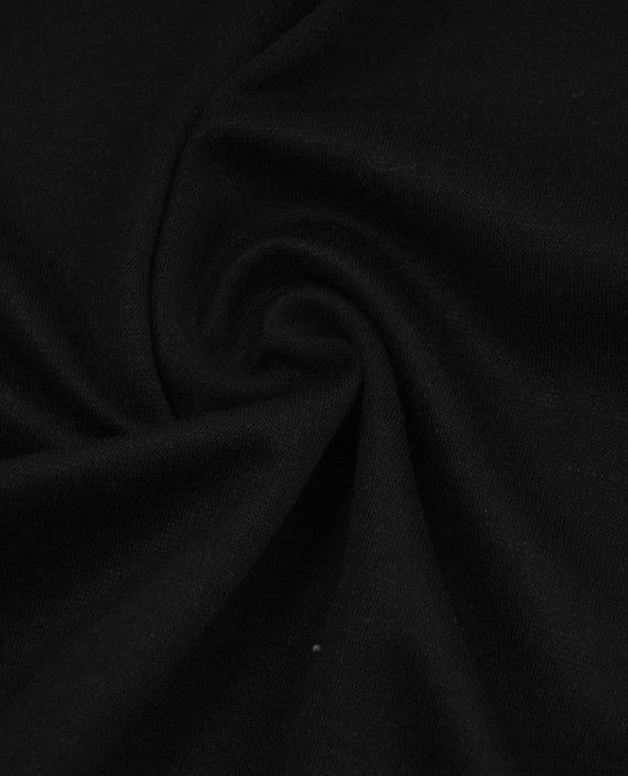 Трикотаж Джерси Вискоза 2489 цвет черный картинка