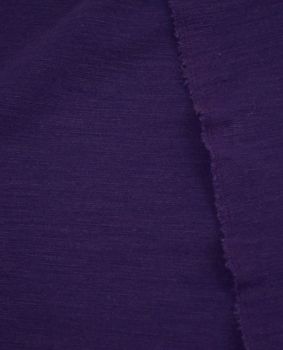 Трикотаж Джерси Хлопок 2502 цвет фиолетовый картинка 1