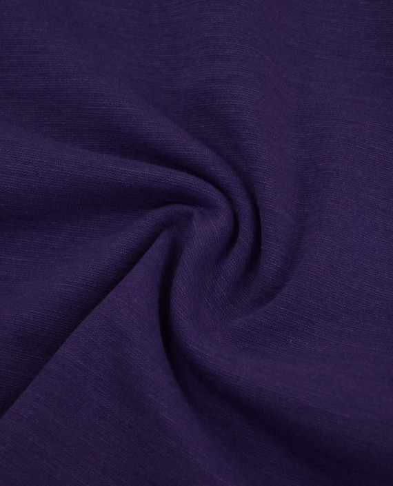 Трикотаж Джерси Хлопок 2502 цвет фиолетовый картинка 2