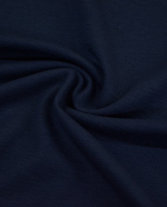 Трикотаж Джерси Шерсть 2503 цвет синий картинка