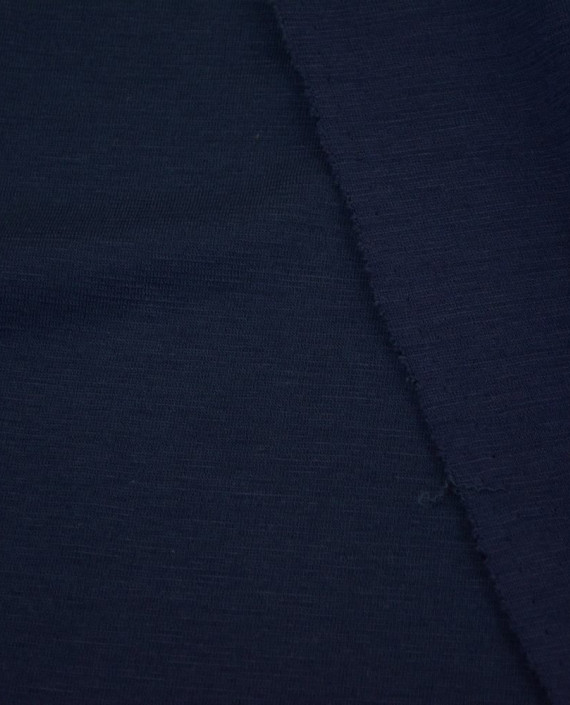 Трикотаж Джерси Шерсть 2503 цвет синий картинка 2