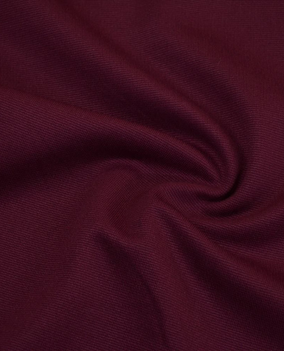 Трикотаж Джерси Полиэстер 2519 цвет бордовый картинка 1