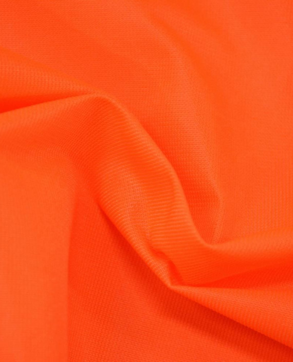 Трикотаж Полиэстер 2540 цвет оранжевый картинка