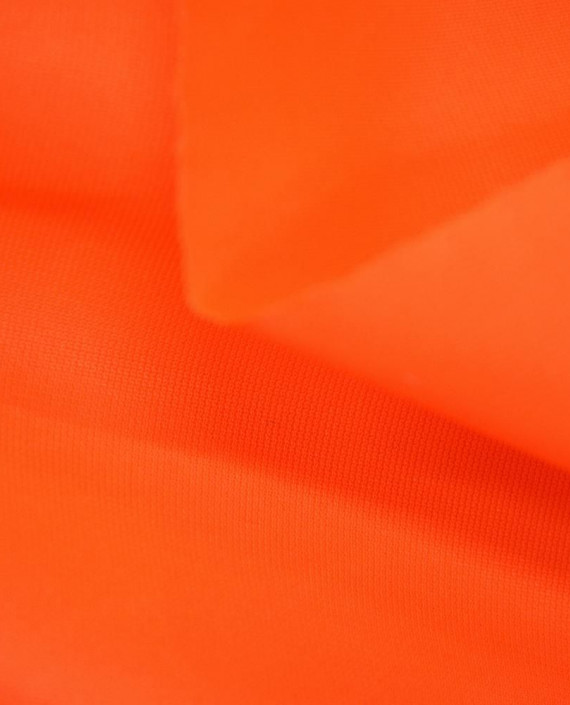 Трикотаж Полиэстер 2540 цвет оранжевый картинка 2