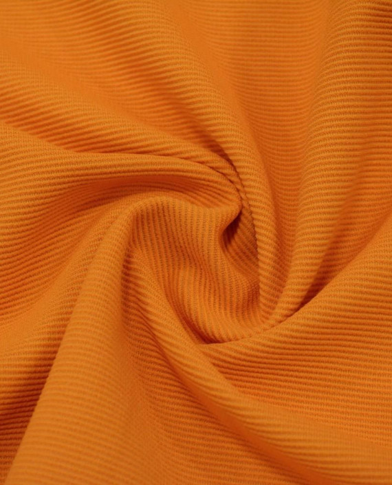 Трикотаж Хлопковый 2673 цвет оранжевый картинка