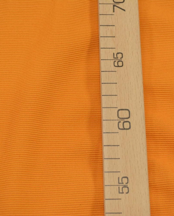 Трикотаж Хлопковый 2673 цвет оранжевый картинка 1