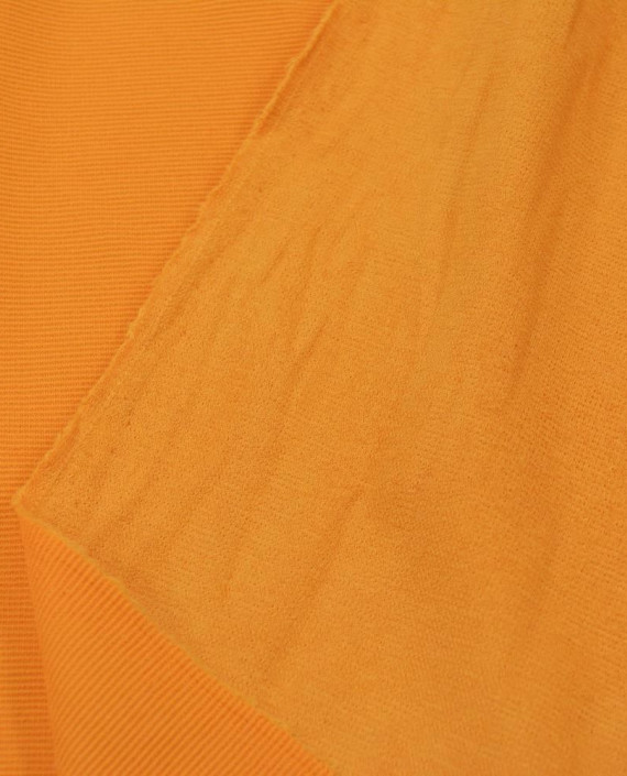 Трикотаж Хлопковый 2673 цвет оранжевый картинка 2