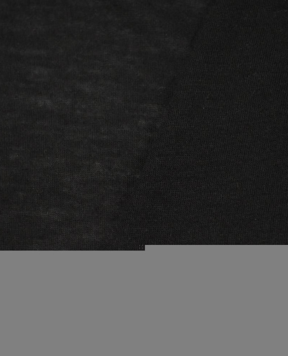 Трикотаж Шелковый 2709 цвет черный картинка 2