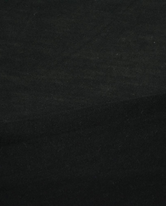Трикотаж Вискозный 2714 цвет черный картинка 2