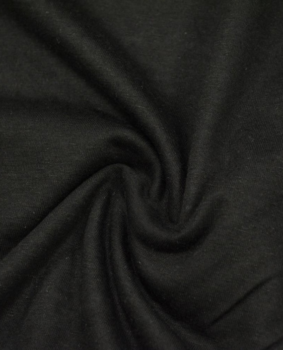 Трикотаж Вискозный 2723 цвет черный картинка