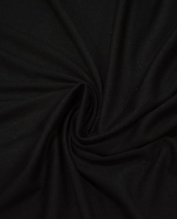Трикотаж Вискозный 2 цвет черный картинка