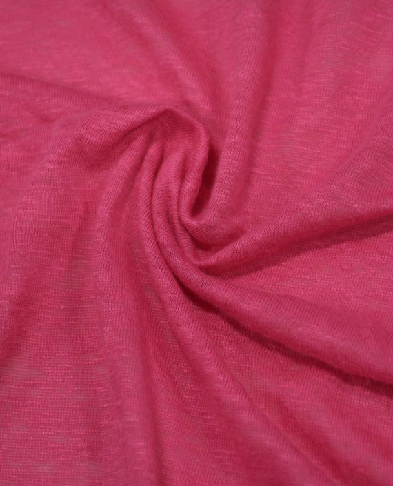 Трикотаж Льняной 2733 цвет розовый картинка