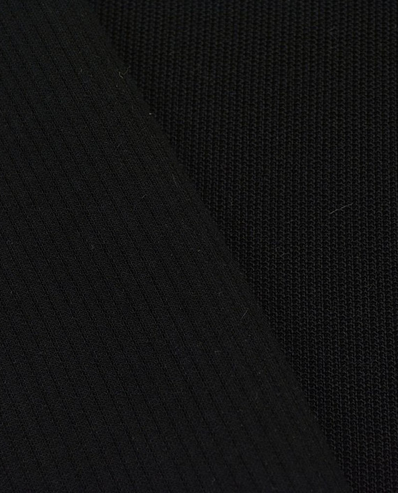 Трикотаж Шерстяной 2780 цвет черный картинка 2