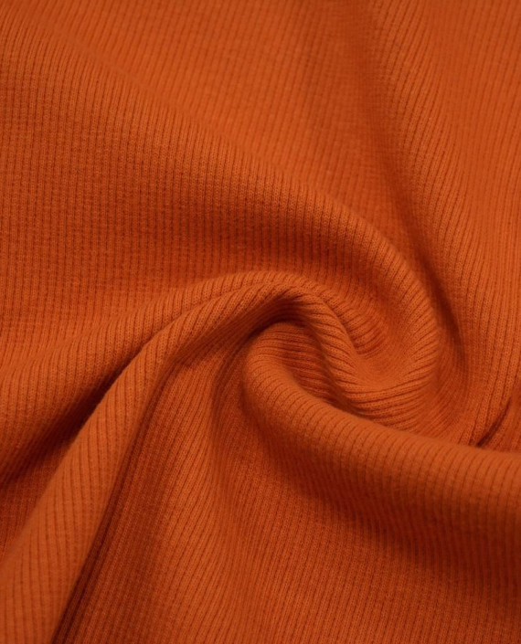 Трикотаж Рибана 2948 цвет оранжевый картинка