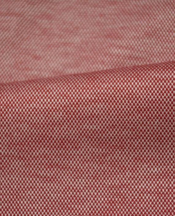 Трикотаж пике шелковый 3165 цвет красный картинка 1