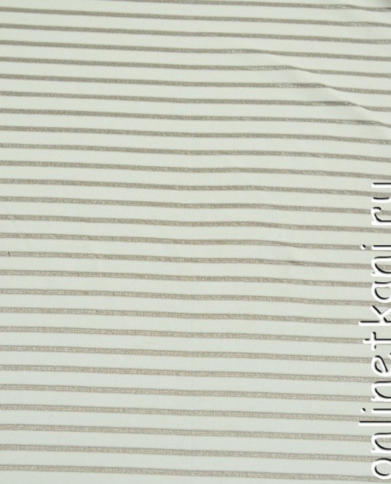 Ткань Трикотаж 0177 цвет белый в полоску картинка