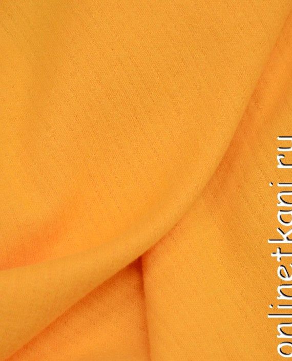 Ткань Трикотаж 0183 цвет оранжевый в полоску картинка