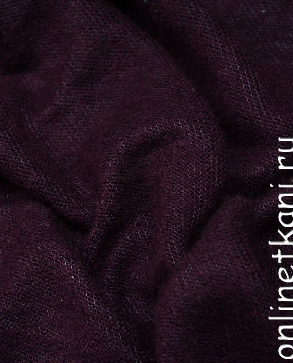 Ткань Трикотаж Вязаный 0331 цвет фиолетовый картинка 1