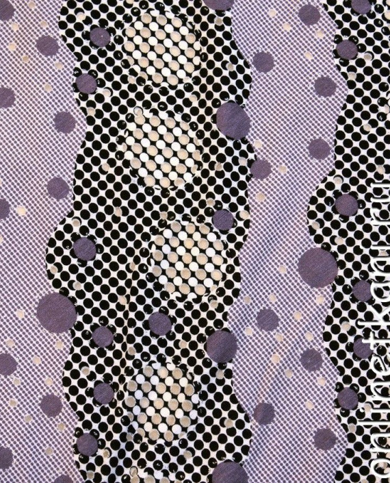 Ткань Трикотаж 0421 цвет фиолетовый абстрактный картинка