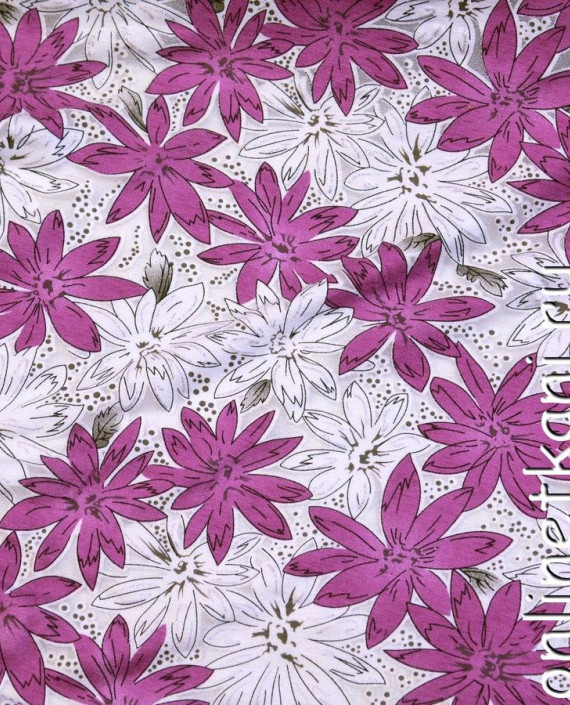Ткань Трикотаж "Цветочный" 0433 цвет разноцветный цветочный картинка