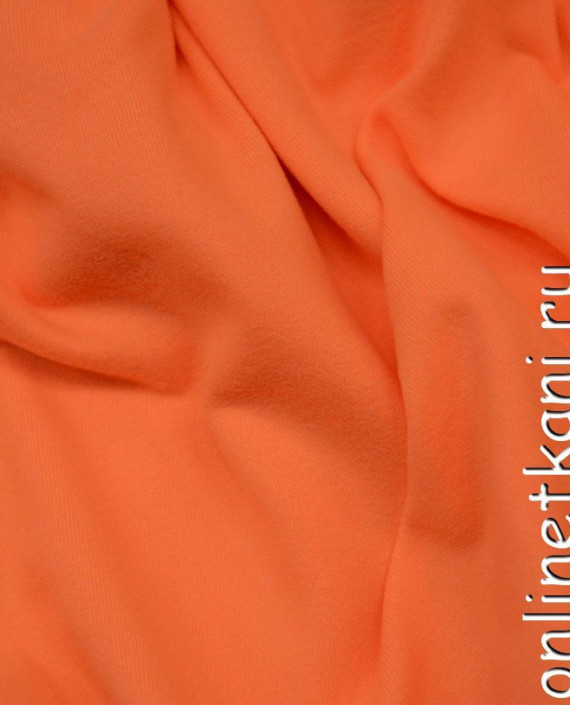Ткань Трикотаж 0480 цвет оранжевый картинка