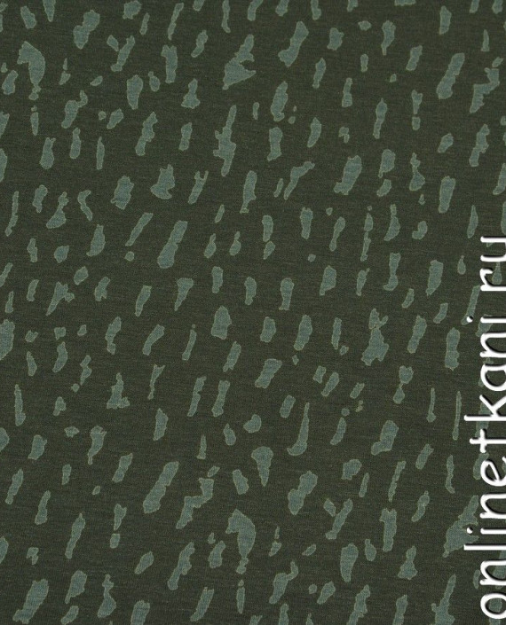 Ткань Трикотаж Принт 0527 цвет серый абстрактный картинка
